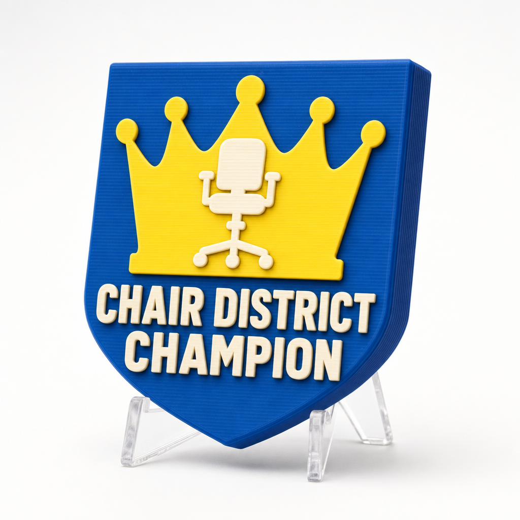 CHAIR DISTRICT CHAMPION