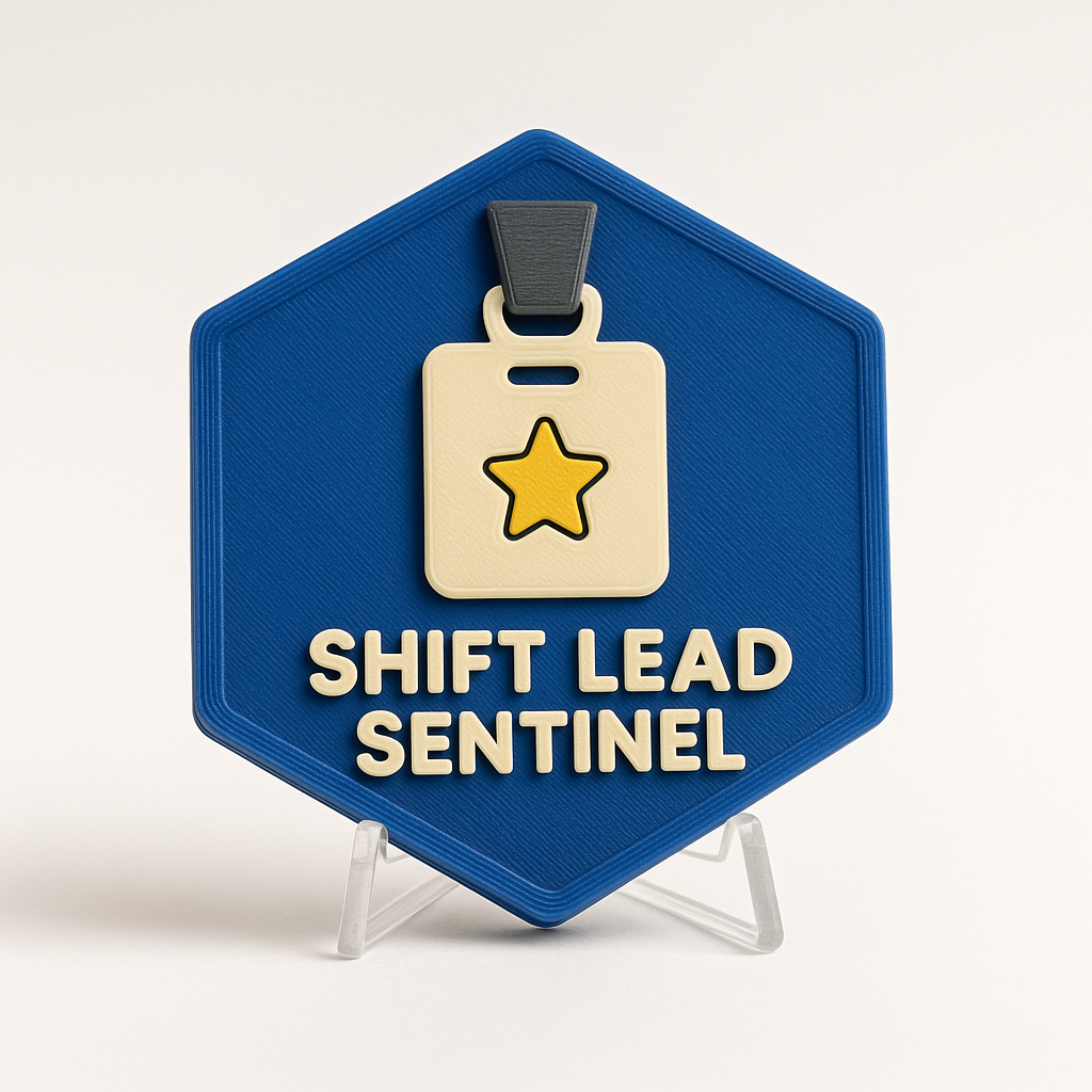 Shift Lead Sentinel