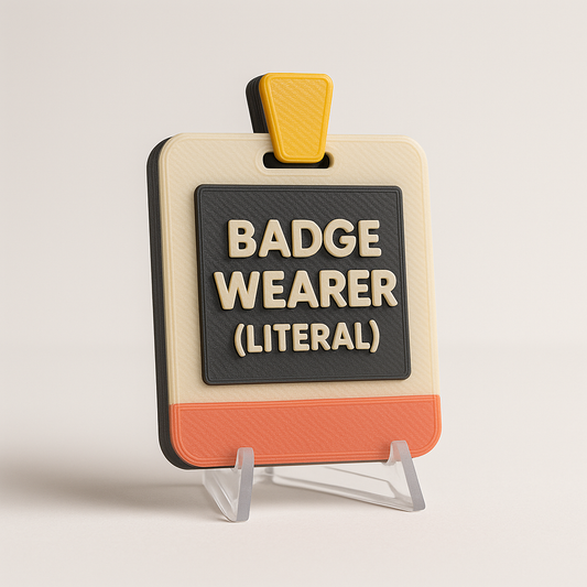 Badge Wearer (Literal)