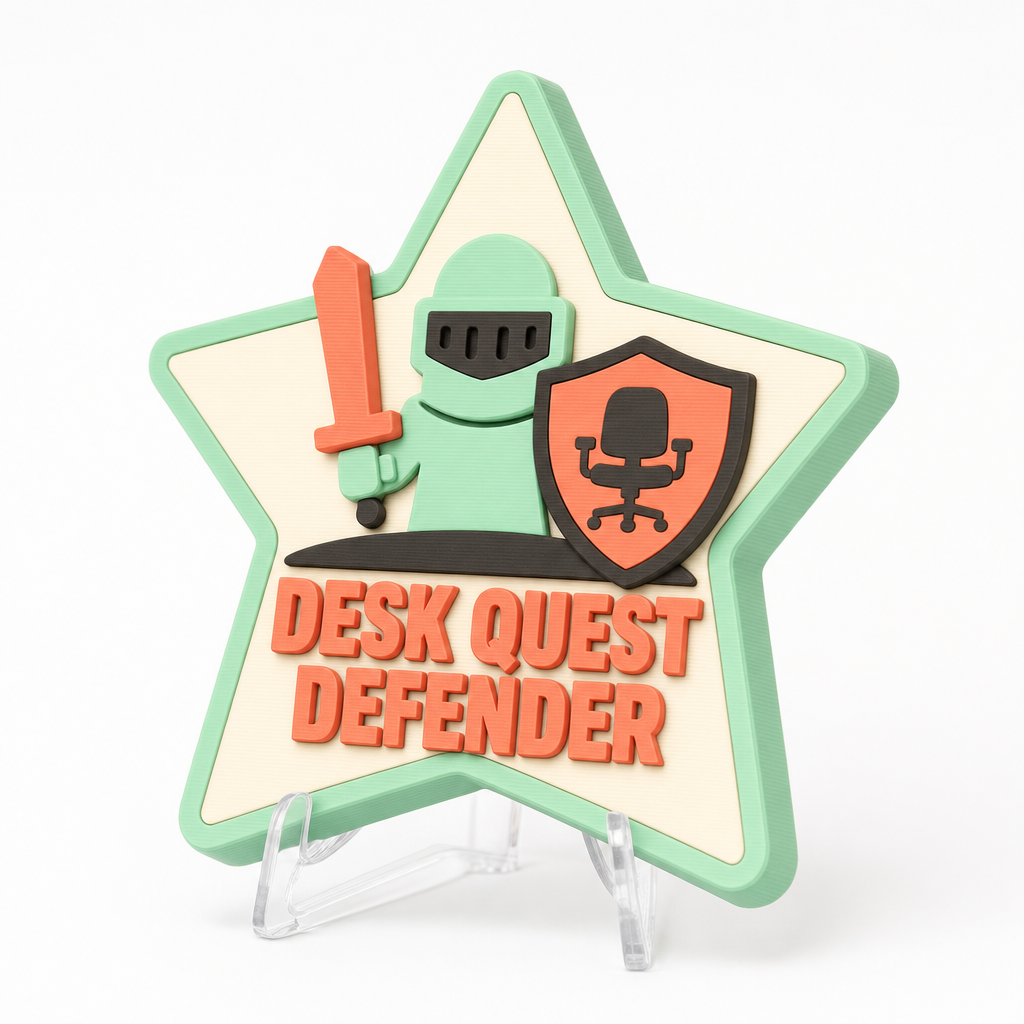 DESK QUEST DEFENDER