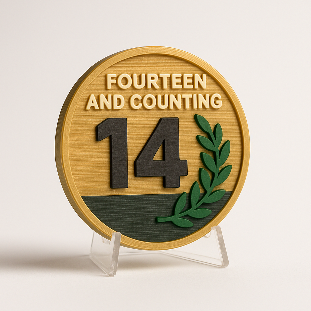 Fourteen and Counting