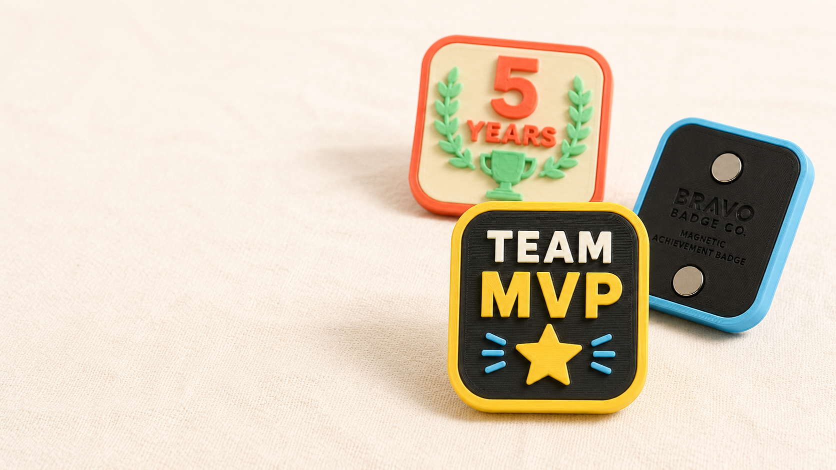 Bravo Badge Co. closing cta
