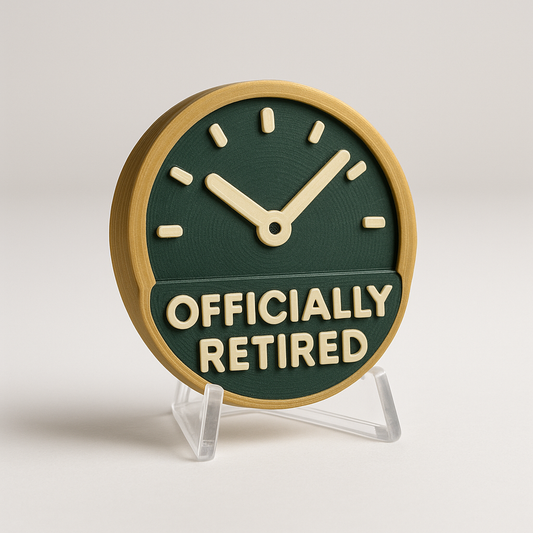Officially Retired