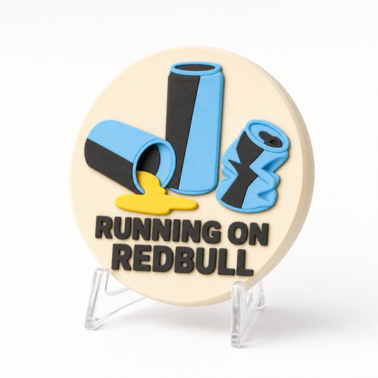 RUNNING ON REDBULL
