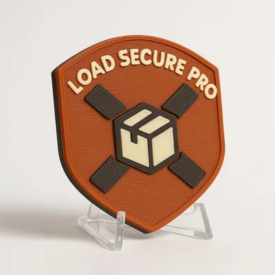 Load Secure Pro magnetic 3D-printed achievement badge